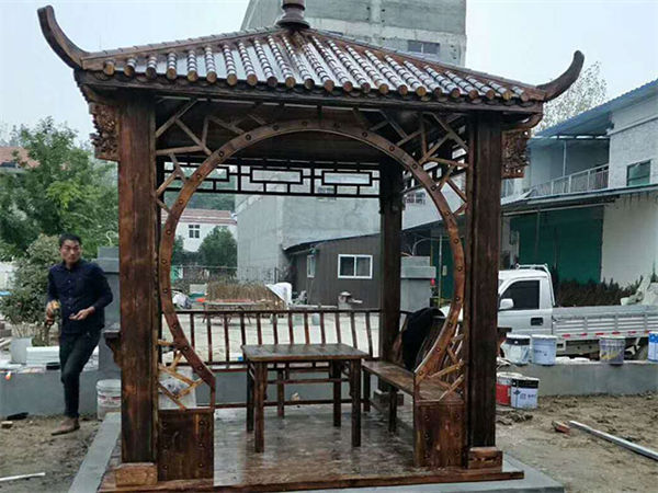 北京防腐木景观施工案例8