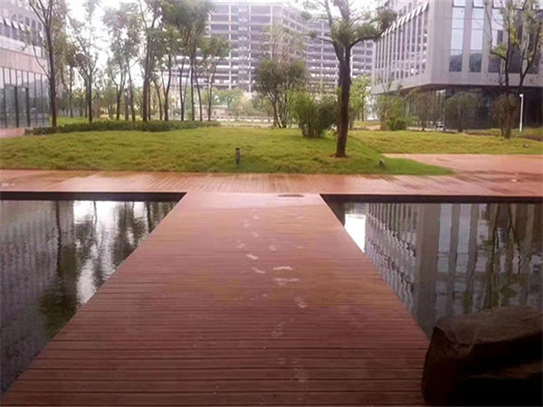 北京防腐木景观施工案例1