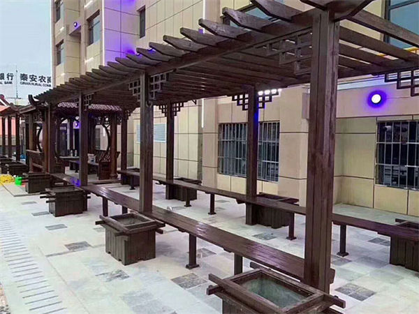 北京防腐木景观施工案例6